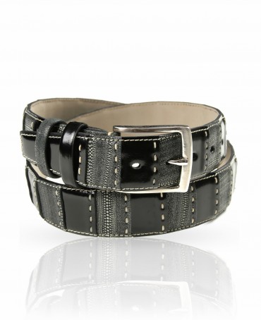 Ремень Унисекс 4075/40/Bi.Iguana.Nero